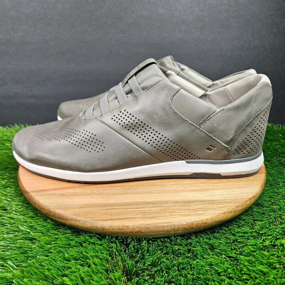 Kizik Boston Mens Size‎ 14 Gray Casual Classic Hands-Free Slip-On Shoes Sneakers